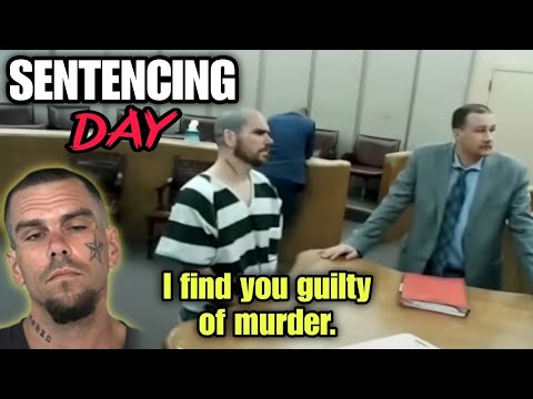 Defendant gets SENTENCED to PRISON for MURDER