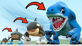 NEW EVOLUTION OF ROBLOX TRALALEDON FROM STEAL A BRAINROT In Garry's Mod