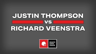 REPLAY | Justin Thompson vs Richard Veenstra 🎯 Remote Darts League