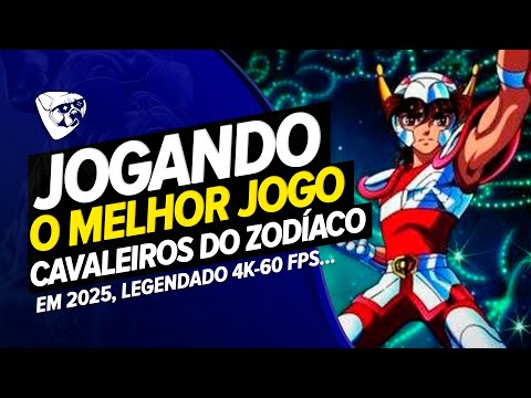 JOGANDO O MELHOR JOGO DE CAVALEIROS DO ZODIACO EM 2025! LEGENDADO PT-BR 4K-60 FPS