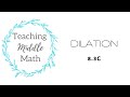 Dilation and Scale Factors in Geometry