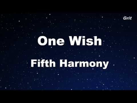 One Wish – Fifth Harmony Karaoke 【No Guide Melody】 Instrumental