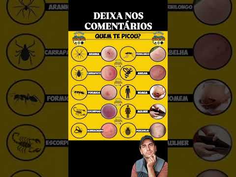 ATENÇÃO, SABER O BICHO QUE PICOU PODE SALVAR SUA VIDA! #dicas #aventura #trilha #curiosidades