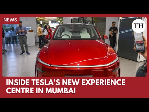 YouTube video thumbnail: Tesla Debuts in India With Experience Centre in Mumbai; Launches Model Y