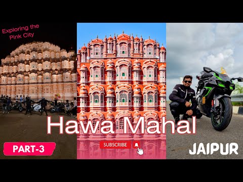 Visiting Hawa Mahal On My ZX10R | Part-3 | #superbikeindia #hawamahaljaipur #zx10r #hayabusa