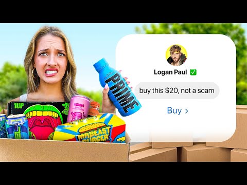 TRYING YOUTUBER PRODUCTS TO SEE IF THEY'RE SCAMS!!