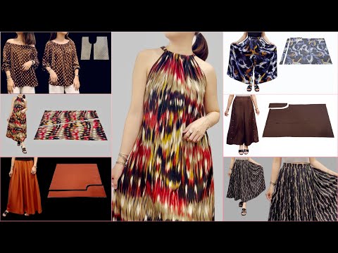 ✅ 6 beautiful and easy-to-sew clothes at home