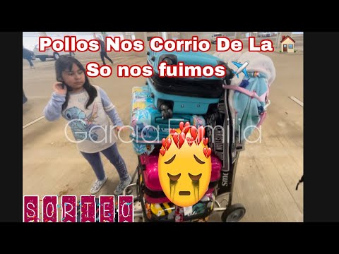 Pollo 🐔 Nos corrio de la 🏠 & Nos Fuimos ✈️