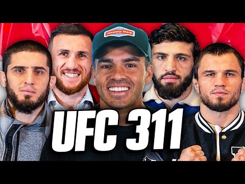 The UFC 311 Fight Week SPECIAL with Islam, Arman, Merab and Umar!
