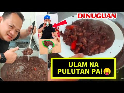 GANITONG LUTO NG DINUGUAN SIGURADONG UBOS ANG ISANG KALDERONG KANIN AT PWEDE RIN SA PULUTAN!