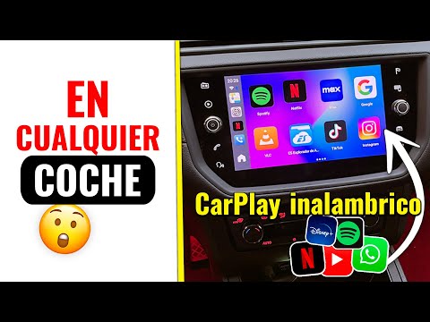 Android Auto y CarPlay INALAMBRICO en CUALQUIER COCHE - Tutorial