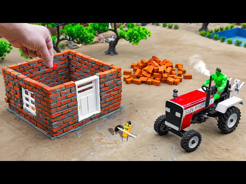 diy how to make big size house construction science project