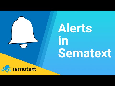Alerts in Sematext