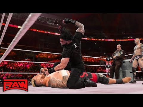 Roman Reigns Beat Solo Sikoa & Take Back His Ula Fala At WWE Raw Highlights Today !