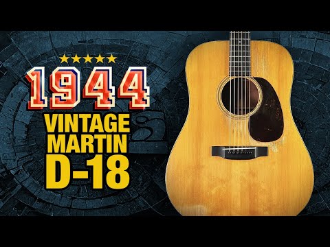 Real Deal 1944 Martin D-18 – Vintage Dream Guitar!