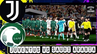JUVENTUS VS SAUDI ARABIA || SIMULATOR GAME FTS 2024