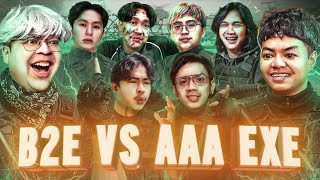 B2E VS AAA CLAN EXE | PERANG BESAR ANTAR CLAN  😱