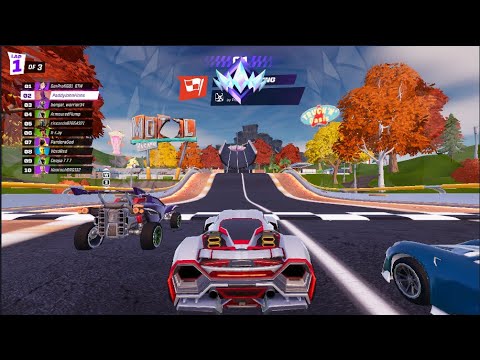 PLATINUM 1 | FORTNITE ROCKET RACING ROAD TO UNREAL