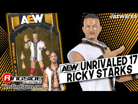AEW Figure Insider: Ricky Starks - Jazwares AEW Unrivaled 17 Wrestling Action Figure!