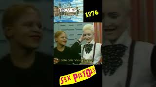 SEX PISTOLS, 1976, bill crundy, dernière émission TV, la révèle punk