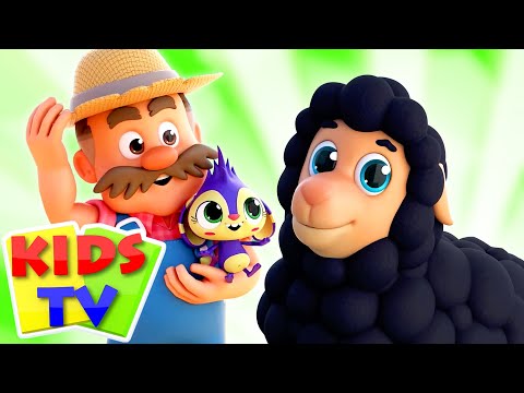 Baa Baa Black Sheep, Cartoon Nursery Rhymes and Funny Songs for Kids