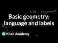 Fundamentals of Euclidean Geometry Language and Labels
