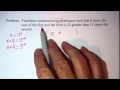 Consecutive Integers and Algebraic Expressions