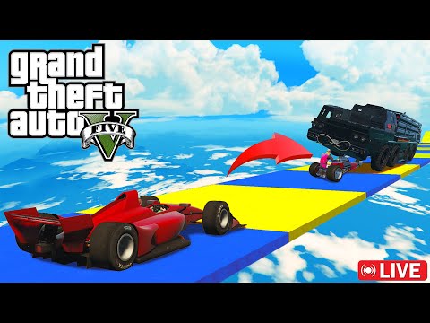 Parkour Races and Face to Face Insane Hard Level In Gta v | Let's Play With Friend