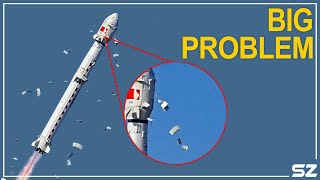 Why Chinese Rockets Drop White Debris at Launch? Worse than NASA & SpaceX…