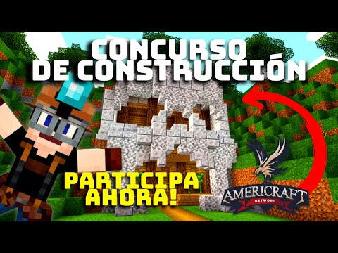 Gana el concurso de construcción de Americraft! ⛏️✨