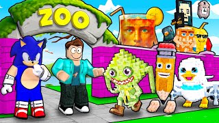 I OPENED A NEW ITALIAN BRAINROT ZOO IN ROBLOX PART 2 !!