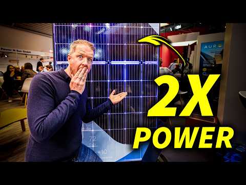 This NEW Solar Panel Breakthrough Could DESTROY the Competition