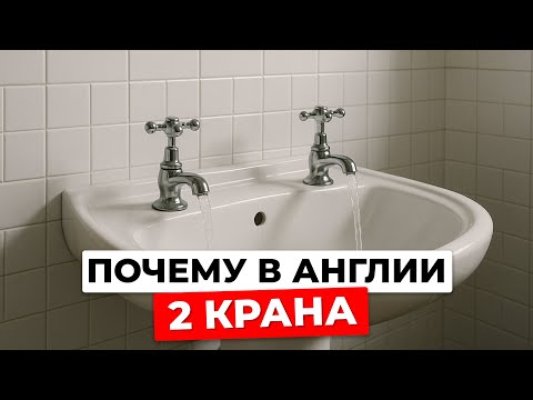 Почему в умывальниках Великобритании два крана? История, законы и советы туристу