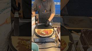 누텔라 딸기 바나나 크레페 만들기 / Nutella strawberry banana crepe #shorts / korean street food