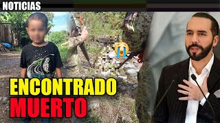 ASI ENCONTRARON AL niño DESAPAREIDO EN Morazan