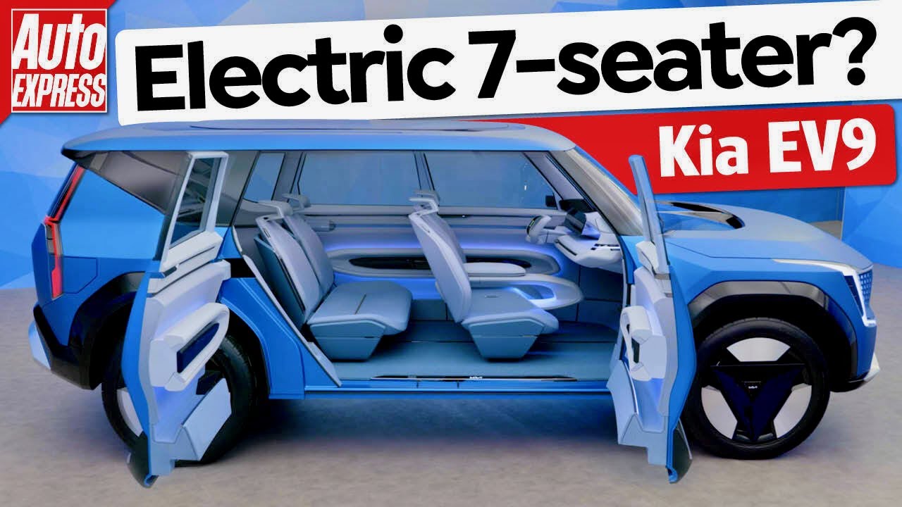 Kia Concept EV9 walkaround: it's coming next year! - Auto Express