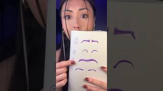 Doing your eyebrows part 2 #asmr