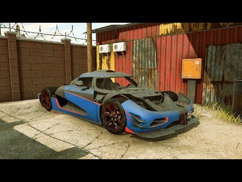 НЕРЕАЛЬНАЯ НАХОДКА НА СВАЛКЕ ! РАЗБИТЫЙ KOENIGSEGG ONE 1 - CAR MECHANIC SIMULATOR 2018