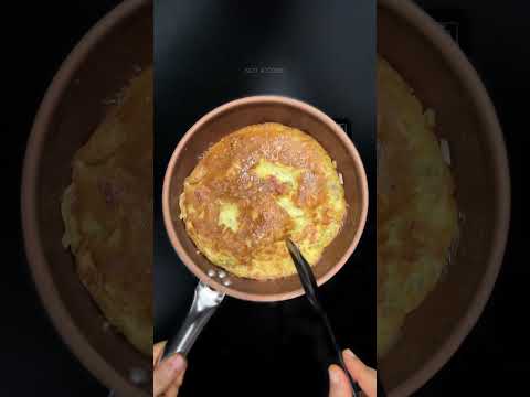 Bread Omlette 🥪 #asmr #shorts