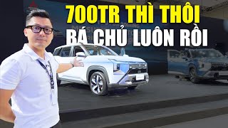 Mitsubishi Destinator giá dưới 700tr, rẻ hơn CX5 nhưng có 7 chỗ như Innova, nhìn như X Force kéo dài