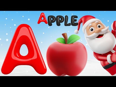 Phonics Song with TWO Words - A For Apple A For Ant - ABC Alphabet Songs with Sounds for Children