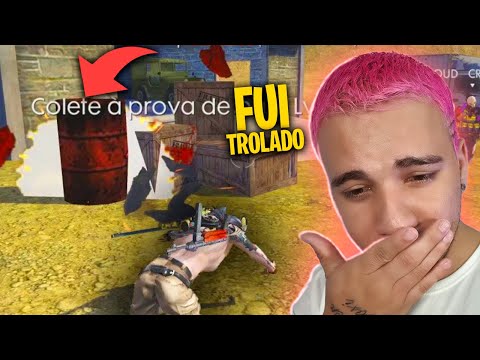 A PIOR TROLAGEM DO FREE FIRE FT. CRUSHER FOOXI