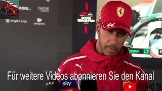 Lewis Hamilton nach dem Rennen Interview  | Formel 1 Interview |  Dutch GP 2025