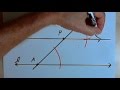 Constructing Parallel Lines in Geometry
