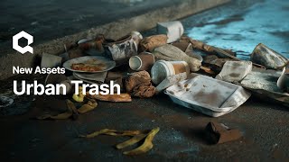 Urban Trash | Quixel Megascans | Now on Fab