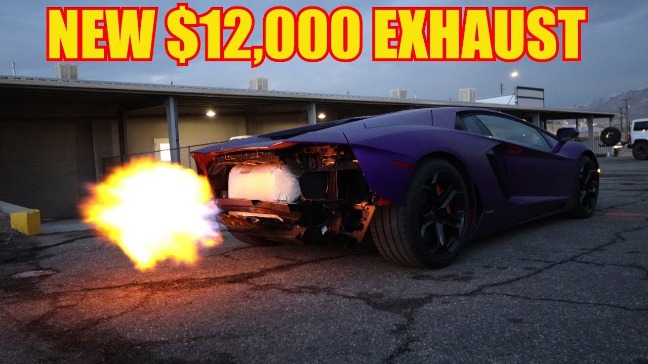 Maybe the Loudest Aventador in the World Frequency Intelligence Exhaust