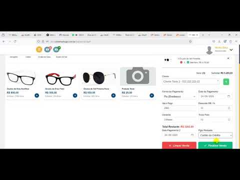 Sistema para Óticas - Implementações 02