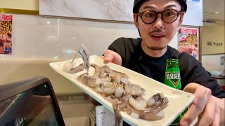 新大久保でタコの踊り食い🇰🇷🐙