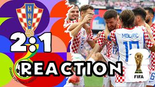 2026 World Cup Croatia 2 vs Ghana 1 | Reaction