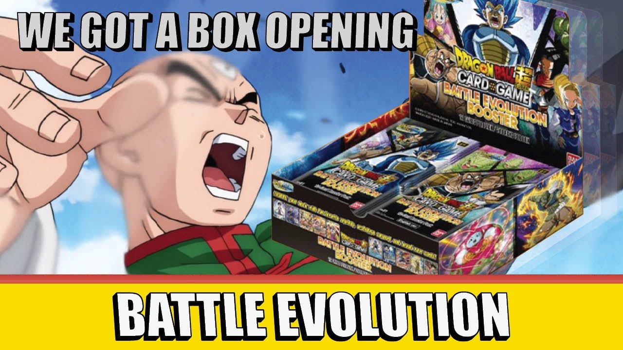 Battle Evolution Booster Box Opening | DBS TCG